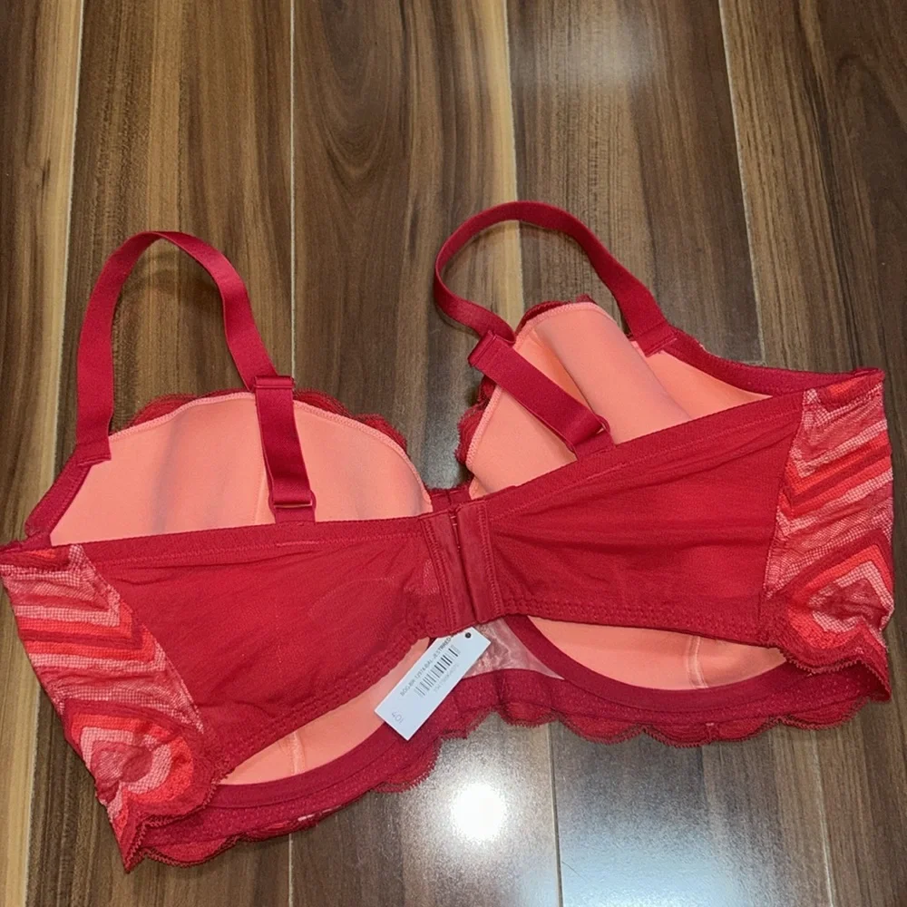 40I Adore me lightly lined heart lace print bra Amorina contour plus